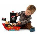 Bateau de pirate petit capitaine
