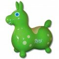 Rody le cheval sauteur vert - Ballon sauteur à gonfler