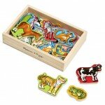 Jeu d'aimants animaux magnétiques