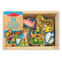 Jeu d'aimants animaux magnétiques