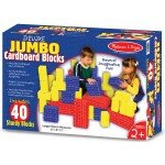 Blocs géants en carton - 40 morceaux