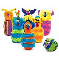 Jeu de bowling et quilles - Les monstres doux