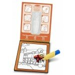 Cahier à colorier à l'eau Water Wow - Les véhicules