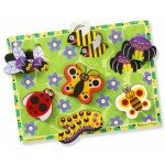 Les insectes - Casse-tête à grosses pièces en bois