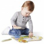 Casse-tête à texture - Les animaux du zoo