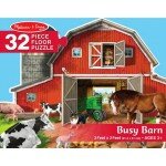 Casse-tête La ferme - 32 gros morceaux pour le sol