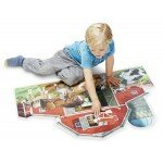 Casse-tête La ferme - 32 gros morceaux pour le sol