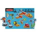 Casse-tête sonore - Les outils de construction