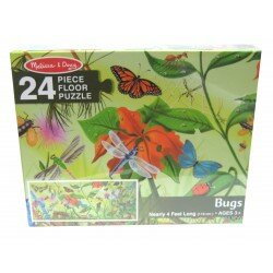 Casse-tête Les insectes - 24 gros morceaux pour le sol Casse-tête Les insectes - 24 gros morceaux pour le sol