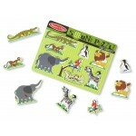 Casse-tête sonore - Les animaux du zoo