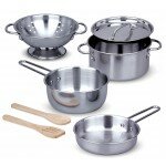 Casseroles et chaudrons pour enfants en acier inoxidable Casseroles et chaudrons pour enfants en acier inoxidable