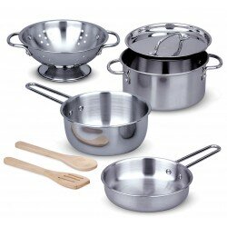 Casseroles et chaudrons pour enfants en acier inoxidable Casseroles et chaudrons pour enfants en acier inoxidable