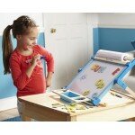 Chevalet de table pliant à deux côtés