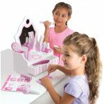 Coiffeuse/Maquilleuse en bois