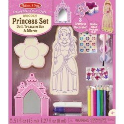 Ensemble à peinturer - Princesse Ensemble à peinturer - Princesse