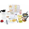 Ensemble d'aliments et d'accessoires pour restaurant