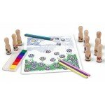 Ensemble d'étampes deluxe sur manches en bois