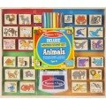 Ensemble d'étampes et tampons encreurs deluxe - Les animaux