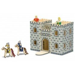 Château médiéval pliant et portatif