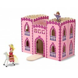 Château de princesse rose pliant et portatif Château de princesse rose pliant et portatif