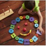 Formes géométriques à empiler - 3 tours