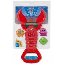 Homard à grosses pinces et poissons - Jeu de piscine