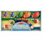 Jeu de pêche en bois "Poissons magnétiques"
