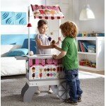 Kiosque roulant à crème glacée et hot dogs