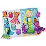 La sirène - Casse-tête à grosses pièces en bois