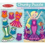 La sirène - Casse-tête à grosses pièces en bois