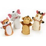 Marionnettes à mains - Les animaux du zoo