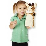 Marionnettes à mains - Les animaux du zoo