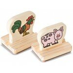 My First Wooden Stamp Set - Farm Animals My First Wooden Stamp Set - Farm Animals