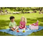 Panier à pique-nique rose Papillon