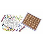 Wooden Stringing Alphabet Beads