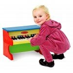 Piano multicolore en bois