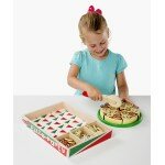 Pizza en bois à garnir et couper