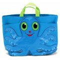 Sac de plage fourre-tout pour enfant - Pieuvre bleue