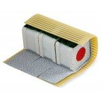 Comptoir à sushis en bois