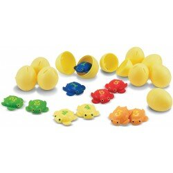 Oeufs et Tortues numérotées - Jeu de piscine et de plage