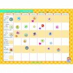 Calendrier familial de motivation et de responsabilités