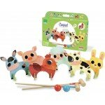 Jeu de croquet en bois